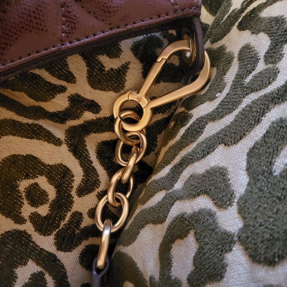 NWOT Eric Javits Burgundy Bag - Picture 4 of 8